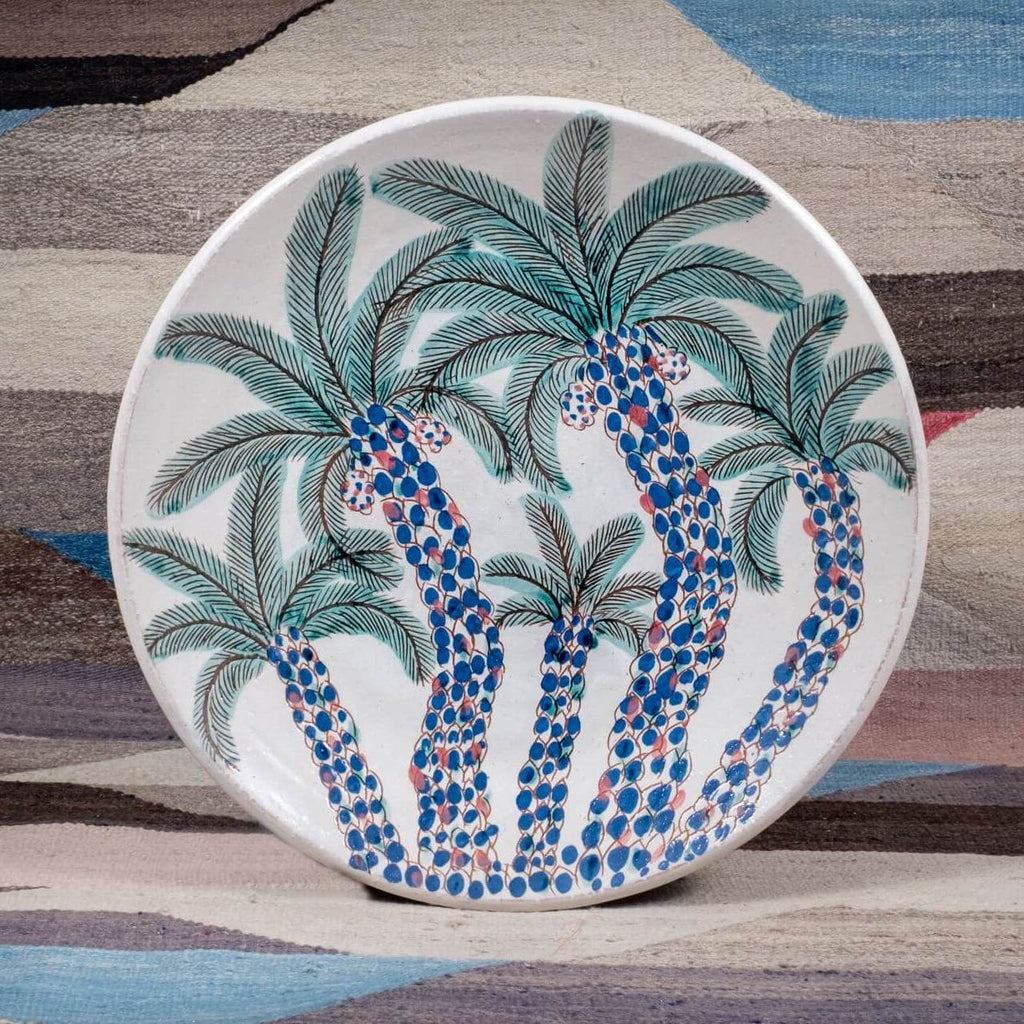 Cluster Of Palms Platter