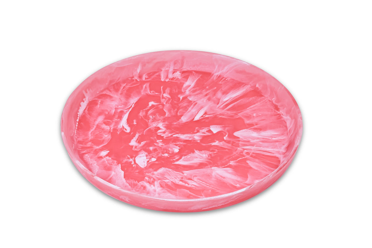 Round Platter Large Pink