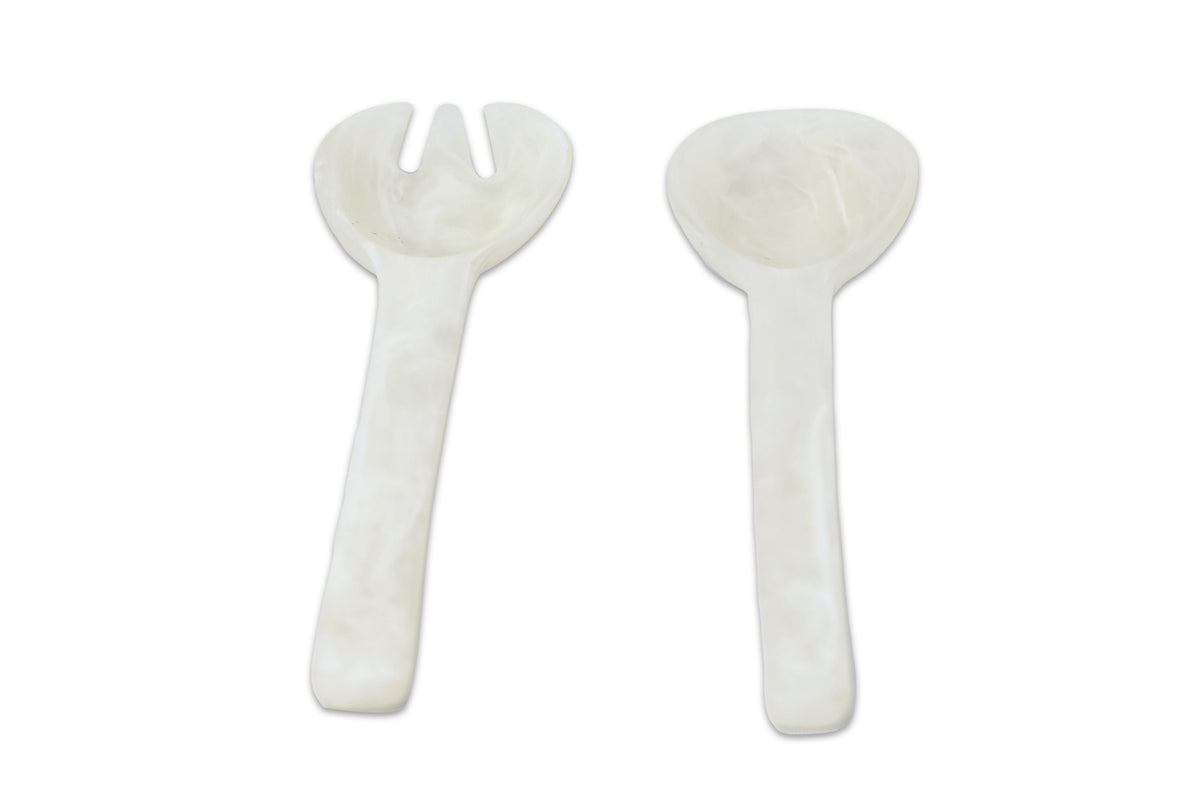 Everyday Salad Servers White set of 2