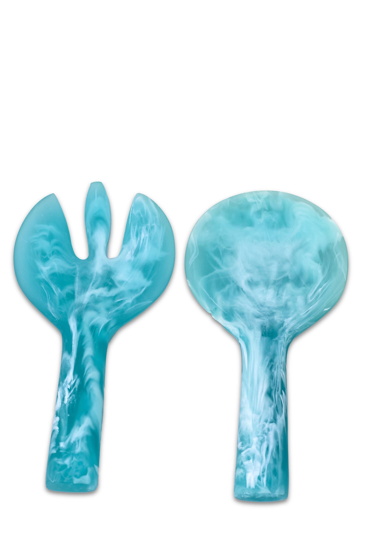 Jumbo Servers Aqua set of 2