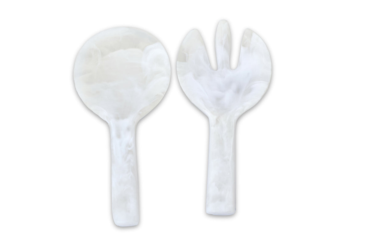 Jumbo Servers White set of 2