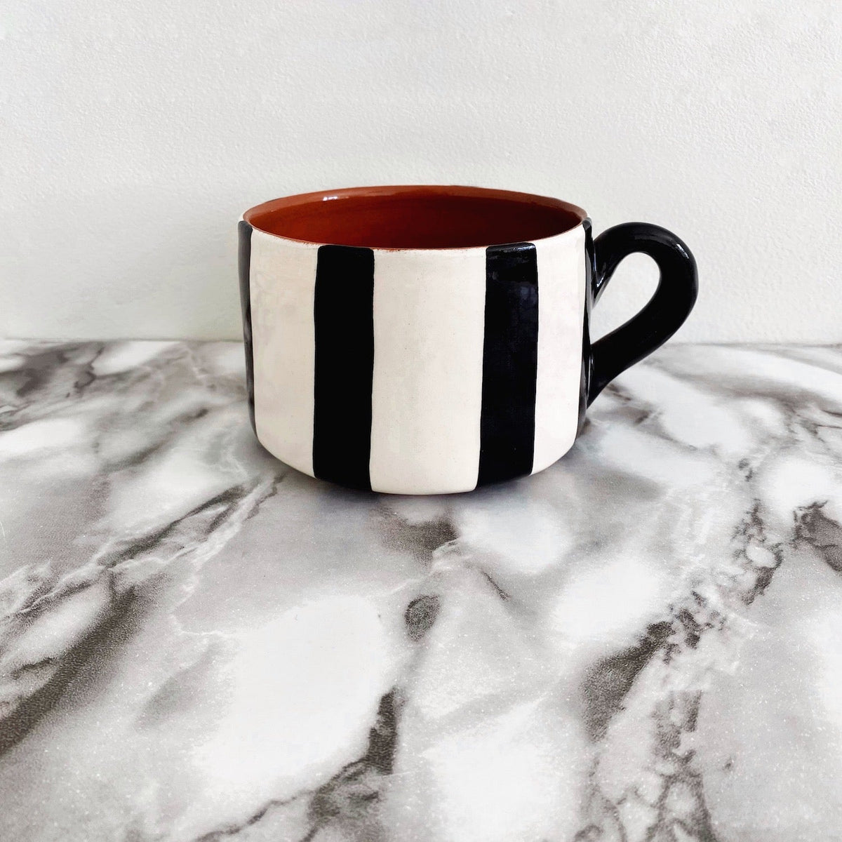 Vertical Flat Mug
