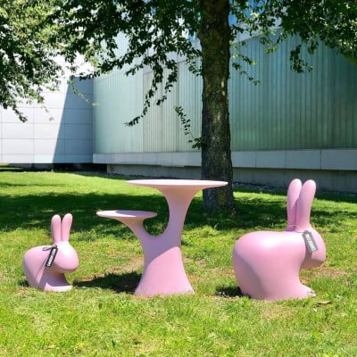 Rabbit Tree Table Pink