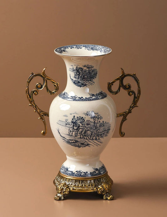 'Yorkshire' Victorian Ornamental Vase