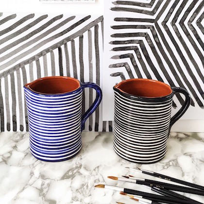 Classic Stripe 1L Jug