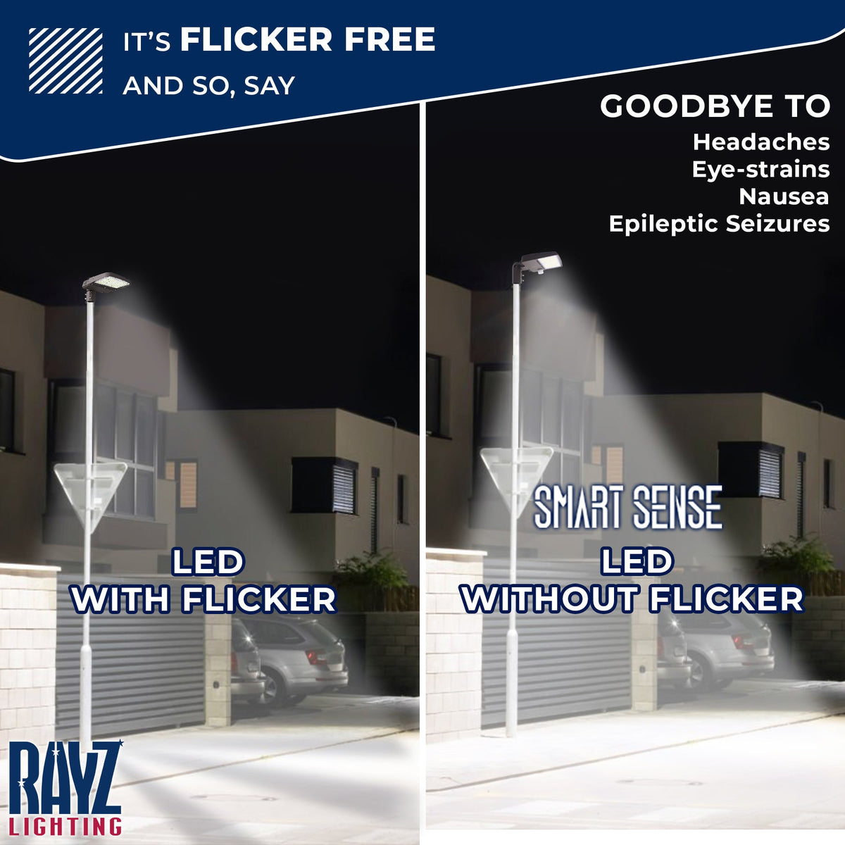200W LED Shoebox Area Light - Parking Lot/Street Light