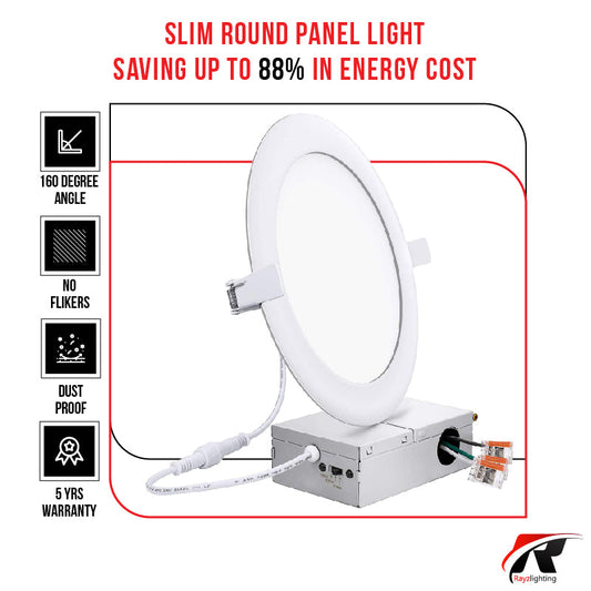 Dust proof LED flat panel light