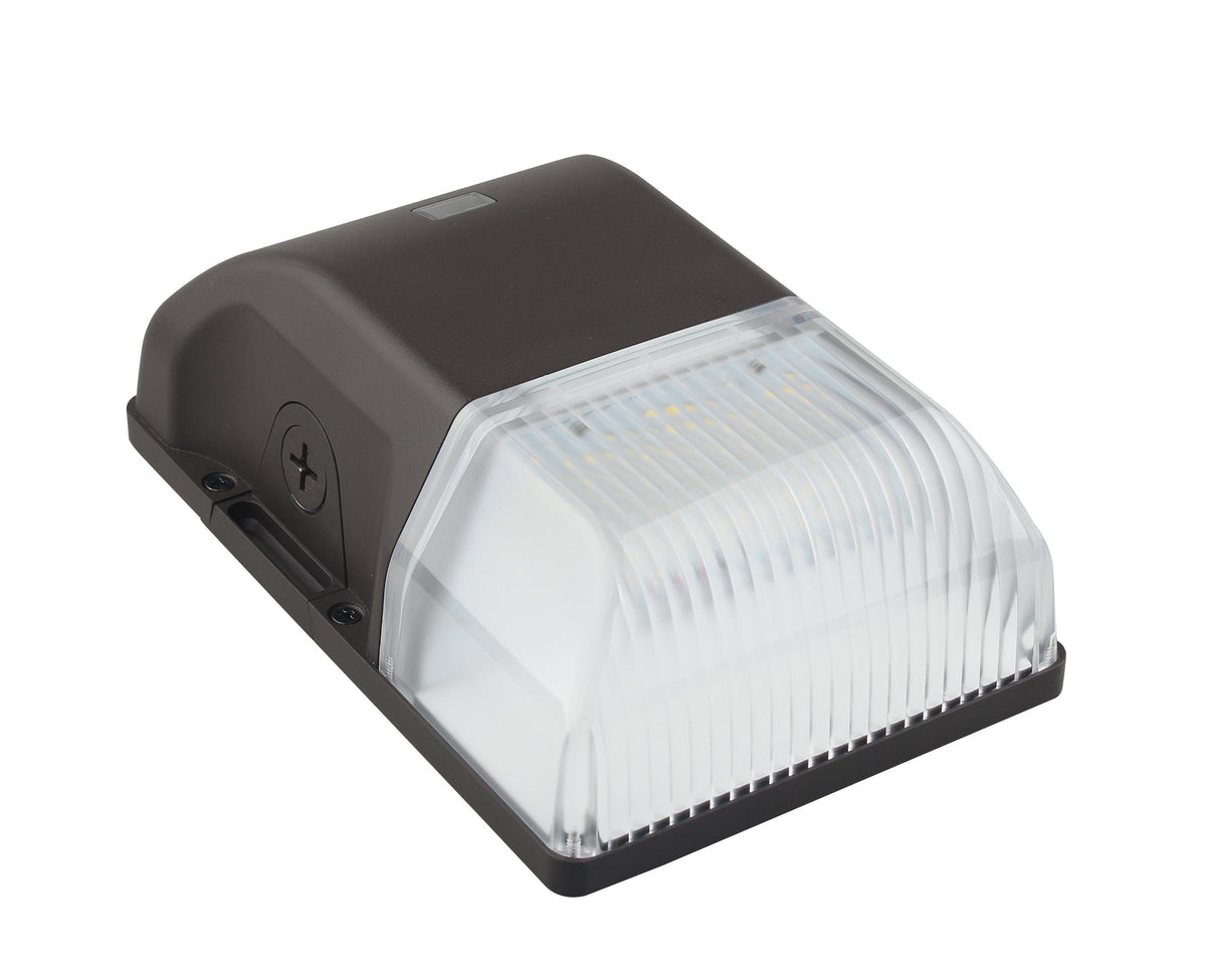 LED Mini Wall Pack 30w, 5000k, 3600 LM, With Photocell Sensor inbuilt, Outdoor wall Pack, 100-277Vac, UL, cUL, DLC - Rayz lighting INC 00
