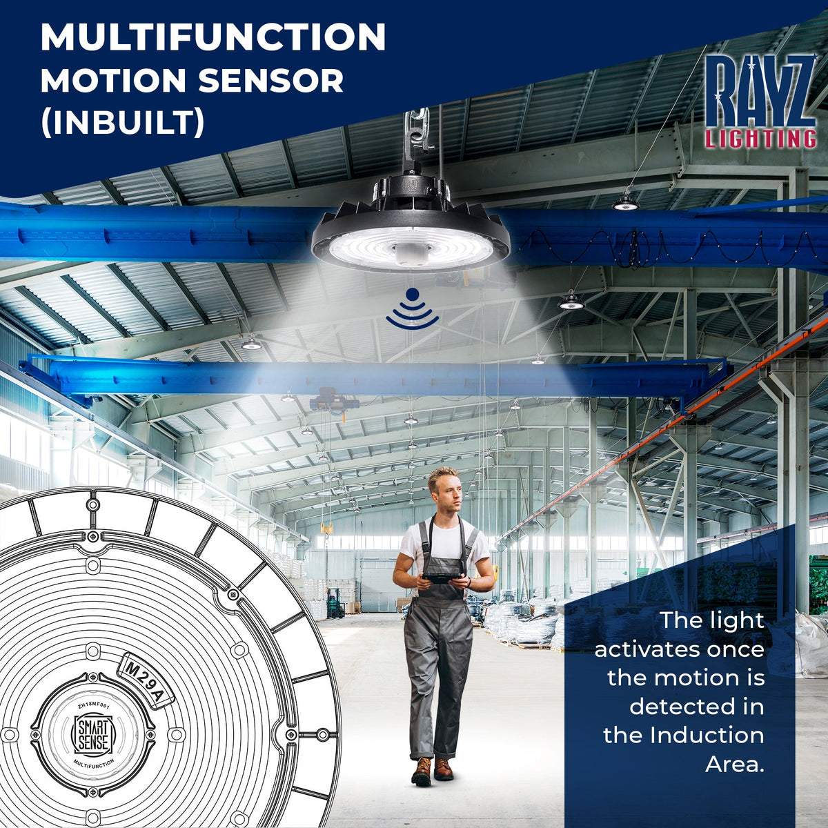 150W LED UFO High Bay Light Fixture