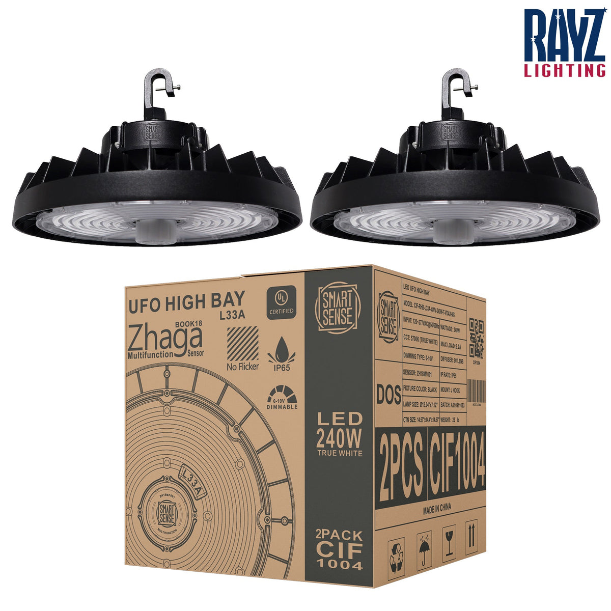 240W LED UFO High Bay Light Fixture