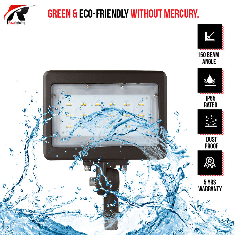 Watefproof 30W LED Back Yard Knuckle Mount Flood Light