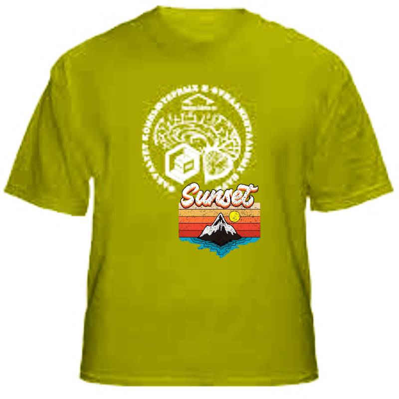 Yellow Graphic T-Shirt - Main Image