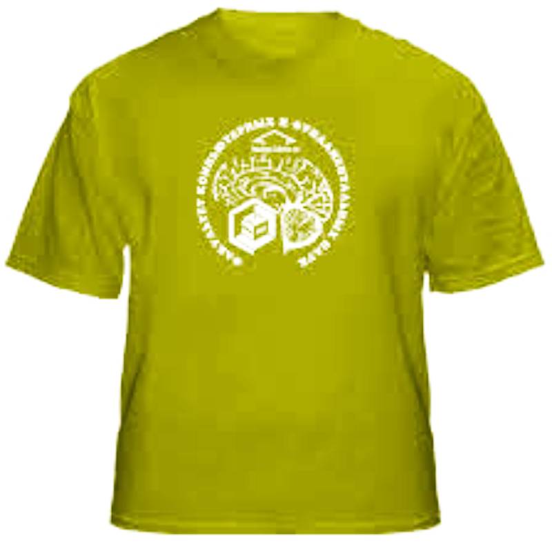 Yellow Graphic T-Shirt E namede - Main Image