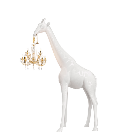 Giraffe In Love White  M