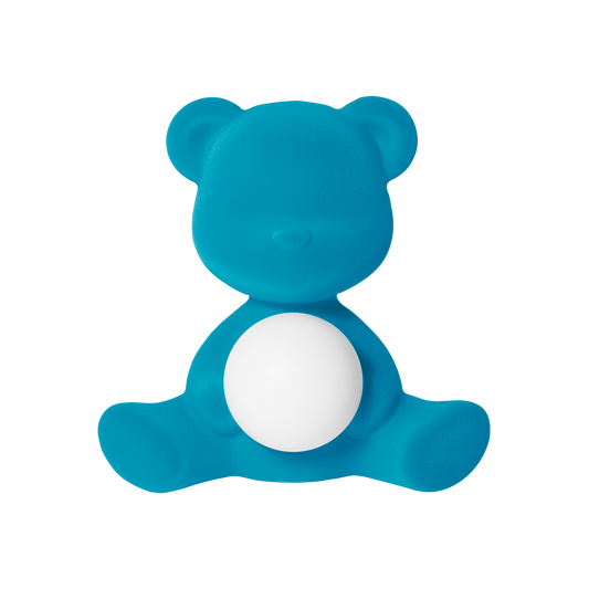 Teddy Girl Lamp Blue