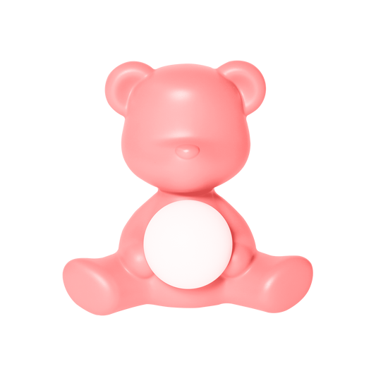 Teddy Girl Lamp  Pink