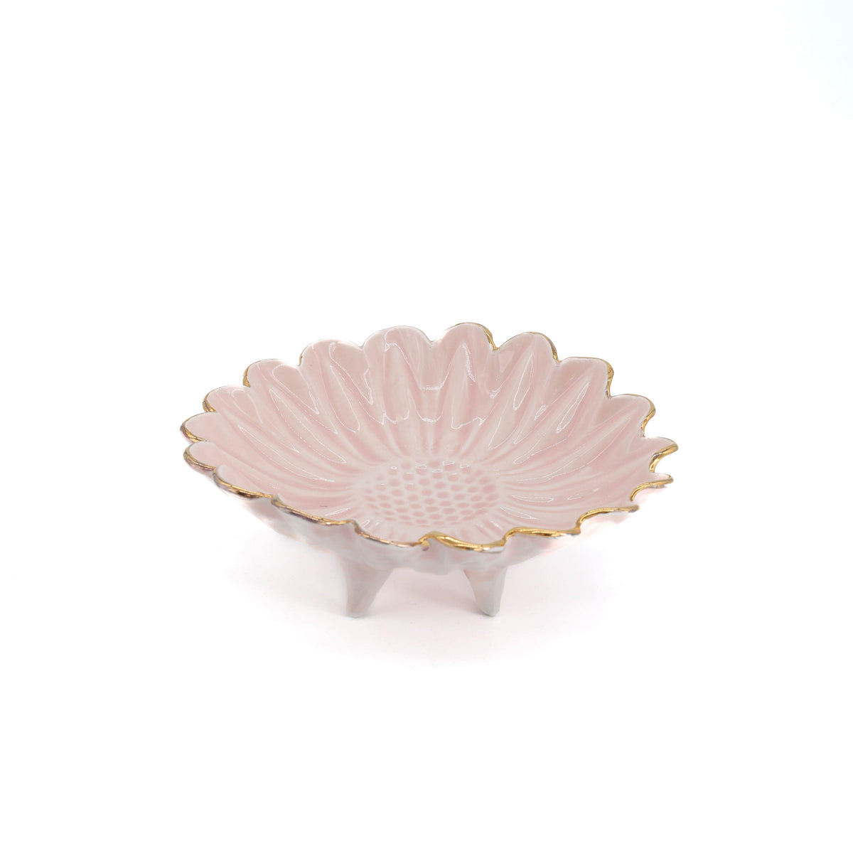 Candy Dish Pink with Legs