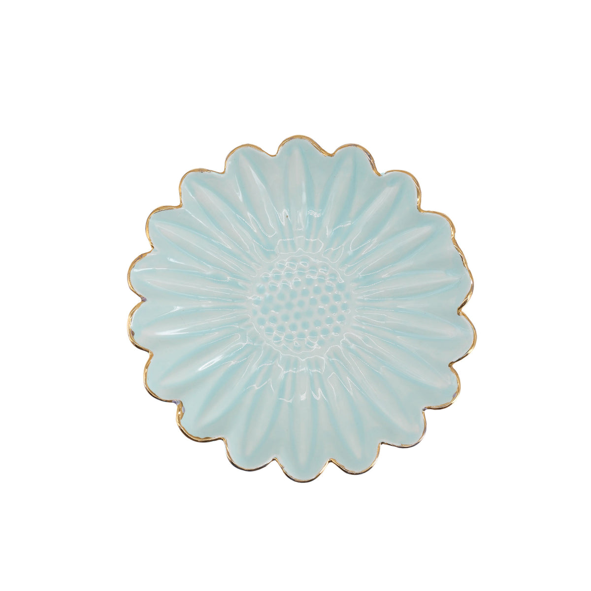 Candy Dish Sky Blue with Legs