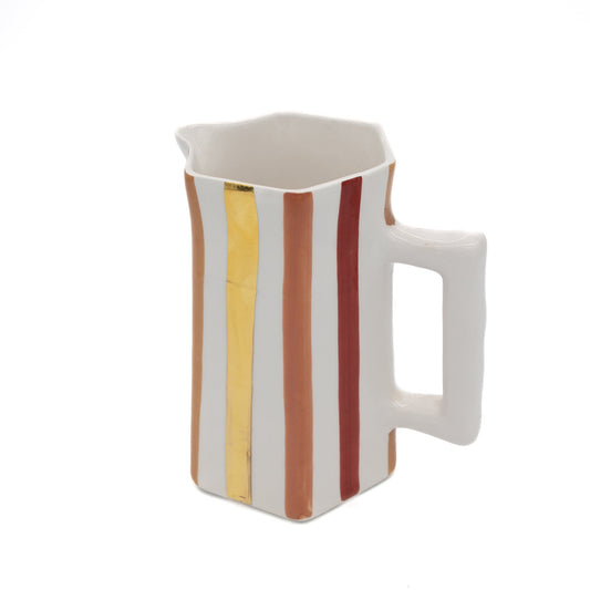 Ourika  Ceramic Pitcher Orange