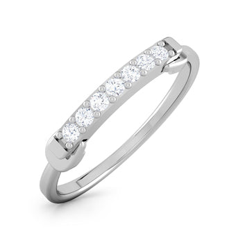 Milgrain Universe Diamond Ring