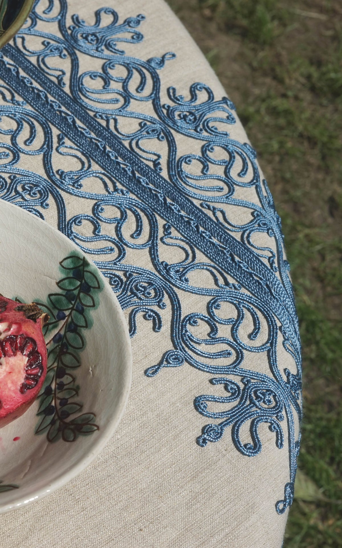 Mamlouk Tablecloth Blue