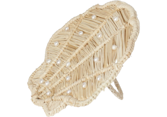 Seashell Napkin Rings Brown Set of 2