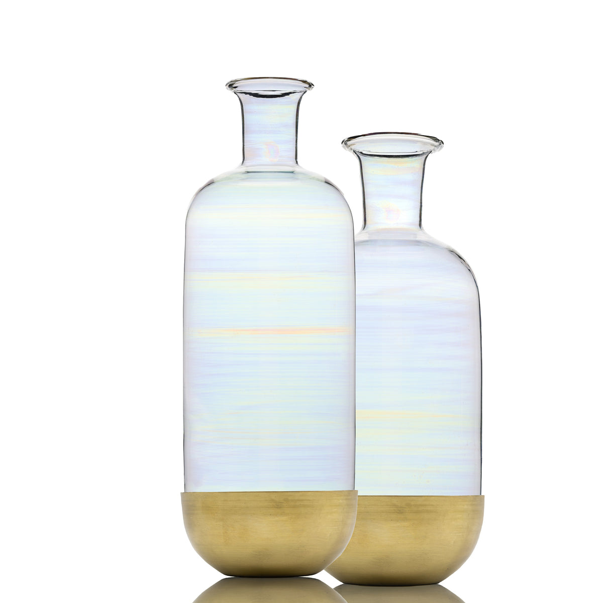 Vases Transaparent Set of 2