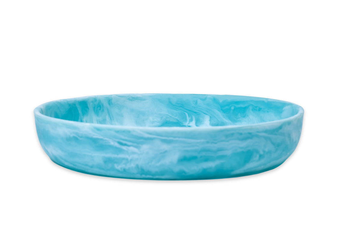 Round Bowl Large Aqua