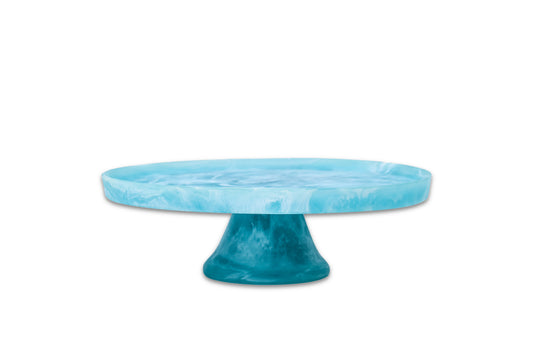 Cake Stand Large Aqua