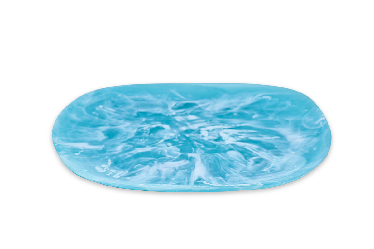Organic Platter Large Aqua