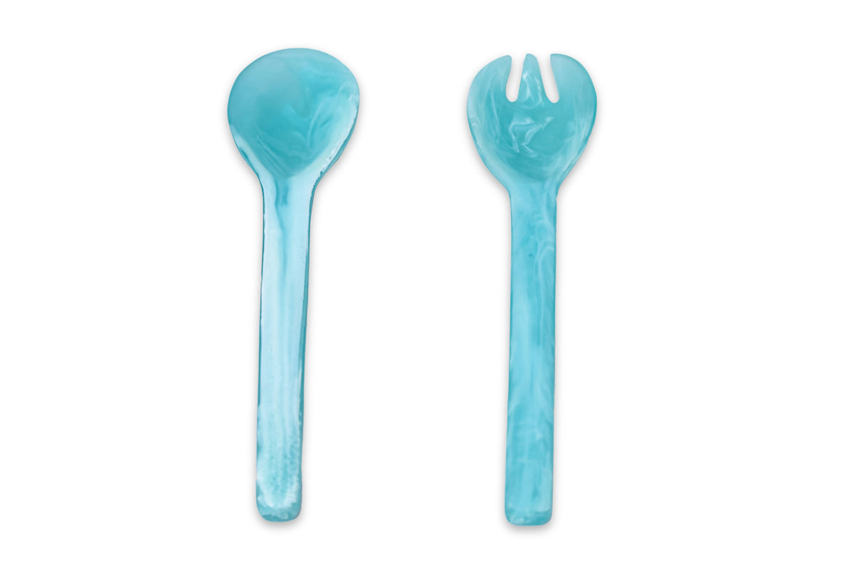 Everyday Salad Servers Aqua set of 2