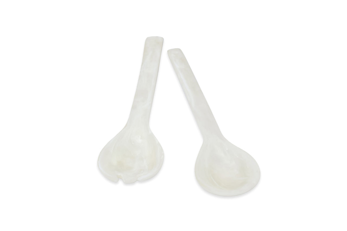Everyday Salad Servers White set of 2