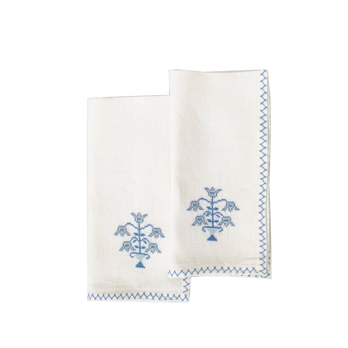 Sampler Bouquet Mezze Napkin Blue set of 2