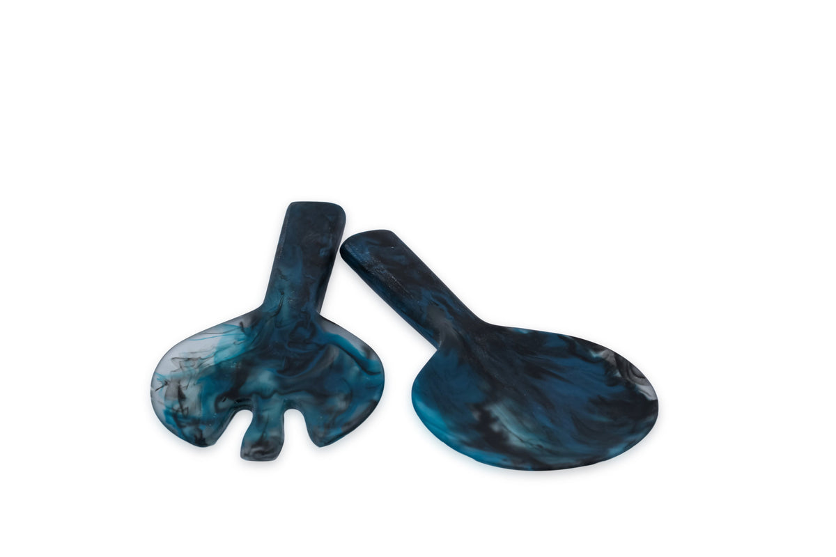 Jumbo Servers Navy set of 2