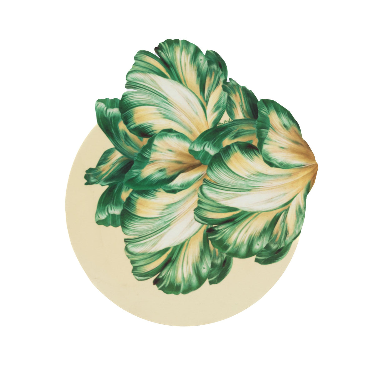 Round Placemat Green